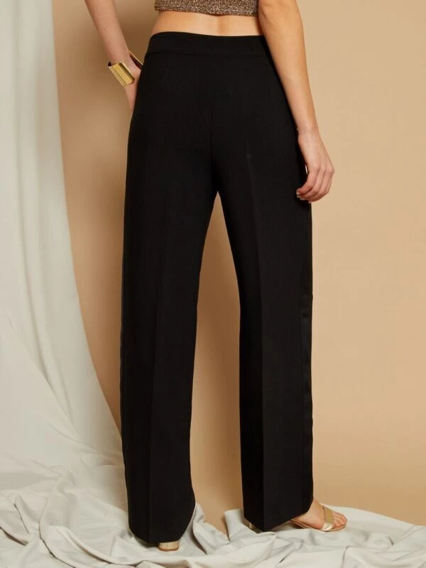 Pronetspace Product Image - Pantalon Madge en laine - Laine - Femme - Noir - Taille 12