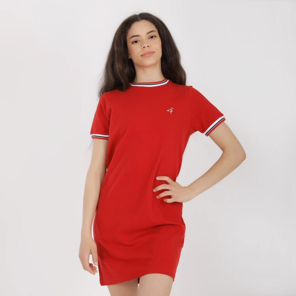 Pronetspace Product Image - Robe femme en piqué de coton