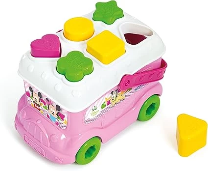 Pronetspace Product Image - Clementoni - Le Bus des Formes -Minnie - Jouet Disney 
