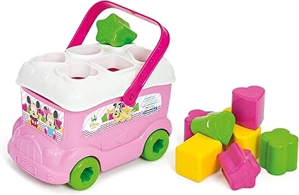 Pronetspace Product Image - Clementoni - Le Bus des Formes -Minnie - Jouet Disney 